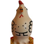CONDOMERIE - HANDPAINTED NOVELTY CONDOMS COCKY ROOSTER